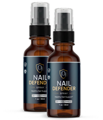 Two Nail Defender Spray bottles